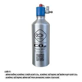 Bình CO2 Nhôm - Bình CO2 thủy sinh chế đầy đủ phụ kiện