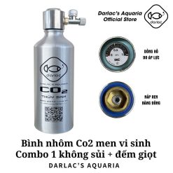 Alternative view of Bình CO2 Nhôm - Bình CO2 thủy sinh chế đầy đủ phụ kiện - Aluminum CO2 Darlac's Aquria DIY