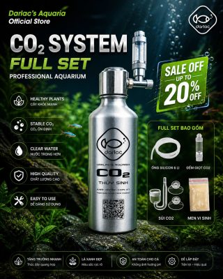 Bình CO2 Nhôm - Bình CO2 thủy sinh