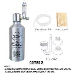 BÌNH CO2 CHẾ INOX